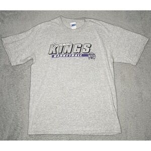 Sacramento Kings Basketball NBA Merchandise TShirt Adult Large Gray VF Imagewear
